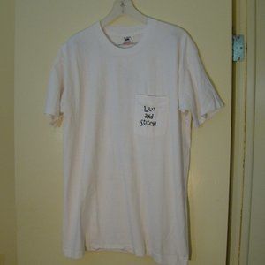 NWOT Lilo and Stitch white T-shirt, size XL